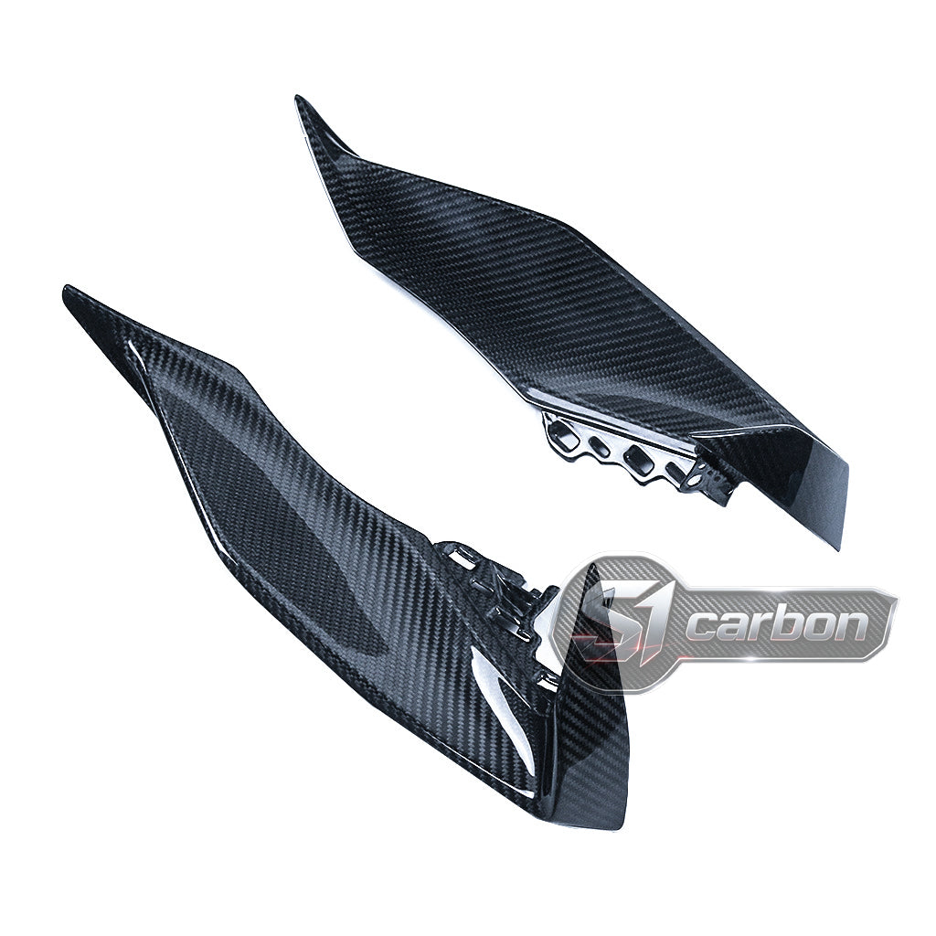 S1carbon Yamaha YZF-R1 2020-2026 Carbon Fiber Dashboard Side Panels – 100% Dry Carbon – product photo 5 of 7