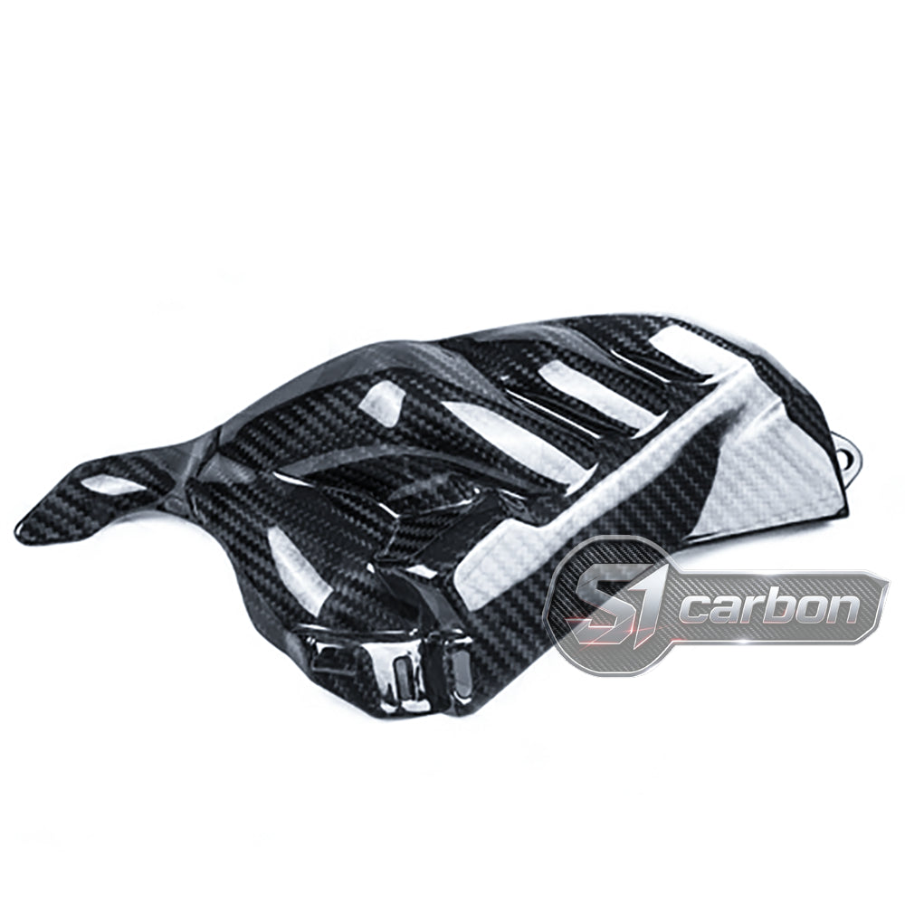 S1carbon Yamaha YZF-R1 2020-2026 Carbon Fiber ECU Cover Panel – 100% Dry Carbon – product photo 2 of 7