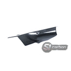 S1carbon Yamaha YZF-R1 2020-2026 Carbon Fiber Upper Exhaust Cover – 100% Dry Carbon – product photo 1 of 7