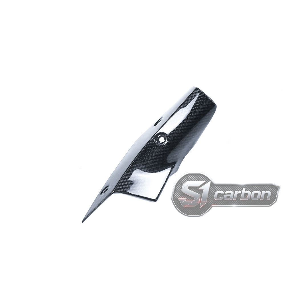 S1carbon Yamaha YZF-R1 2020-2026 Carbon Fiber Upper Exhaust Cover – 100% Dry Carbon – product photo 2 of 7