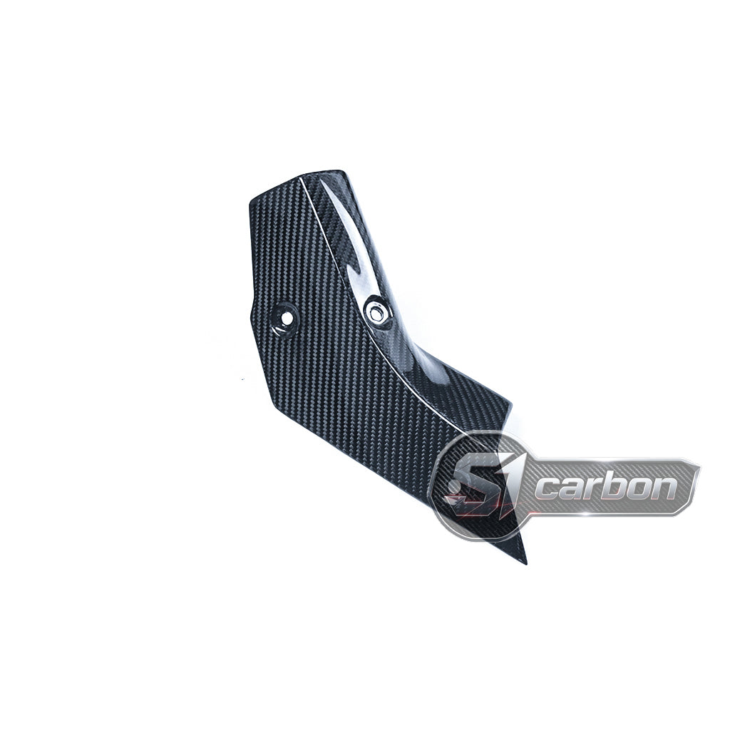 S1carbon Yamaha YZF-R1 2020-2026 Carbon Fiber Upper Exhaust Cover – 100% Dry Carbon – product photo 4 of 7