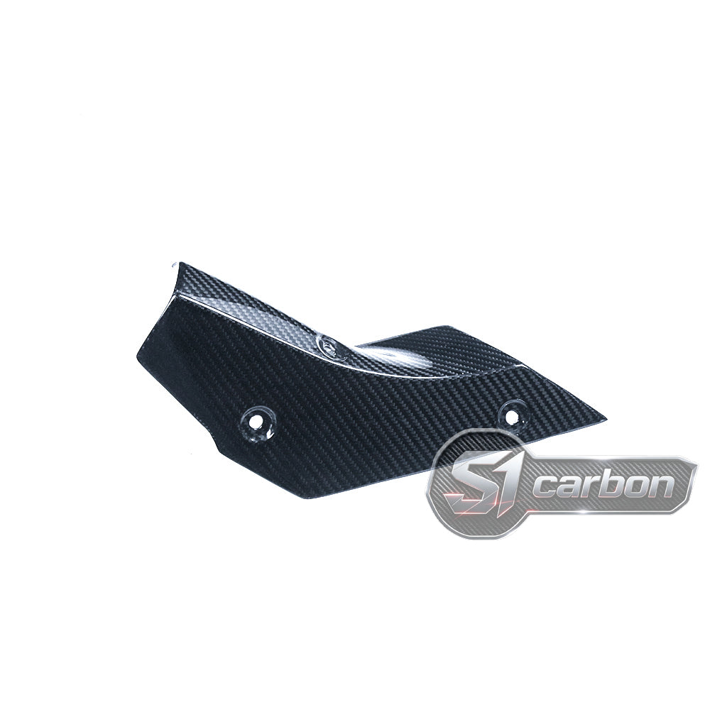 S1carbon Yamaha YZF-R1 2020-2026 Carbon Fiber Upper Exhaust Cover – 100% Dry Carbon – product photo 5 of 7