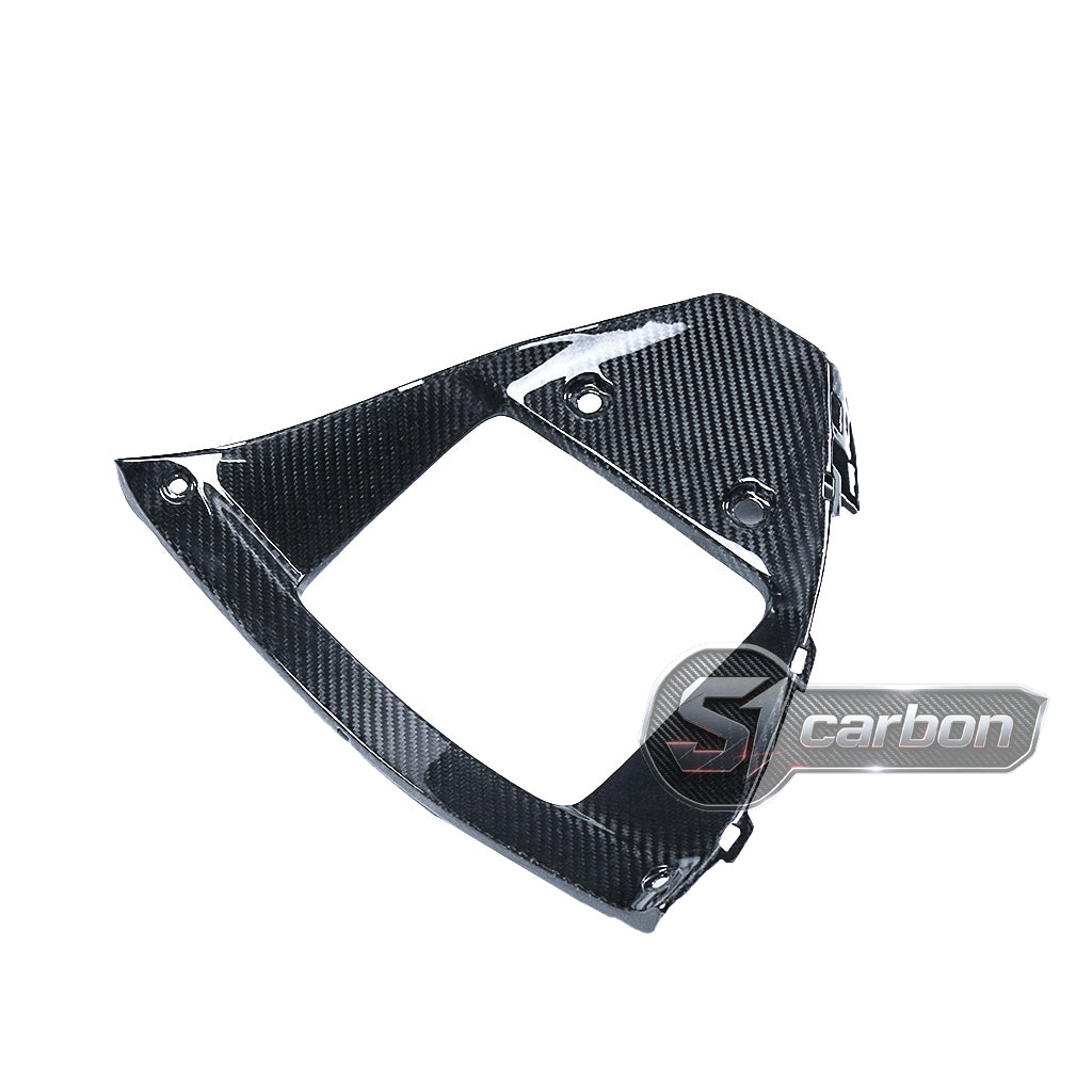 S1carbon Yamaha YZF-R1 2020-2026 Carbon Fiber V-Panel Radiator Guard – 100% Dry Carbon – product photo 2 of 6
