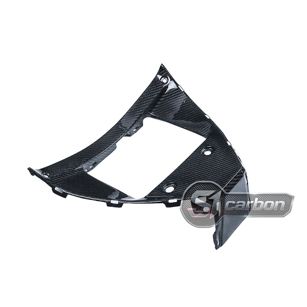 S1carbon Yamaha YZF-R1 2020-2026 Carbon Fiber V-Panel Radiator Guard – 100% Dry Carbon – product photo 4 of 6