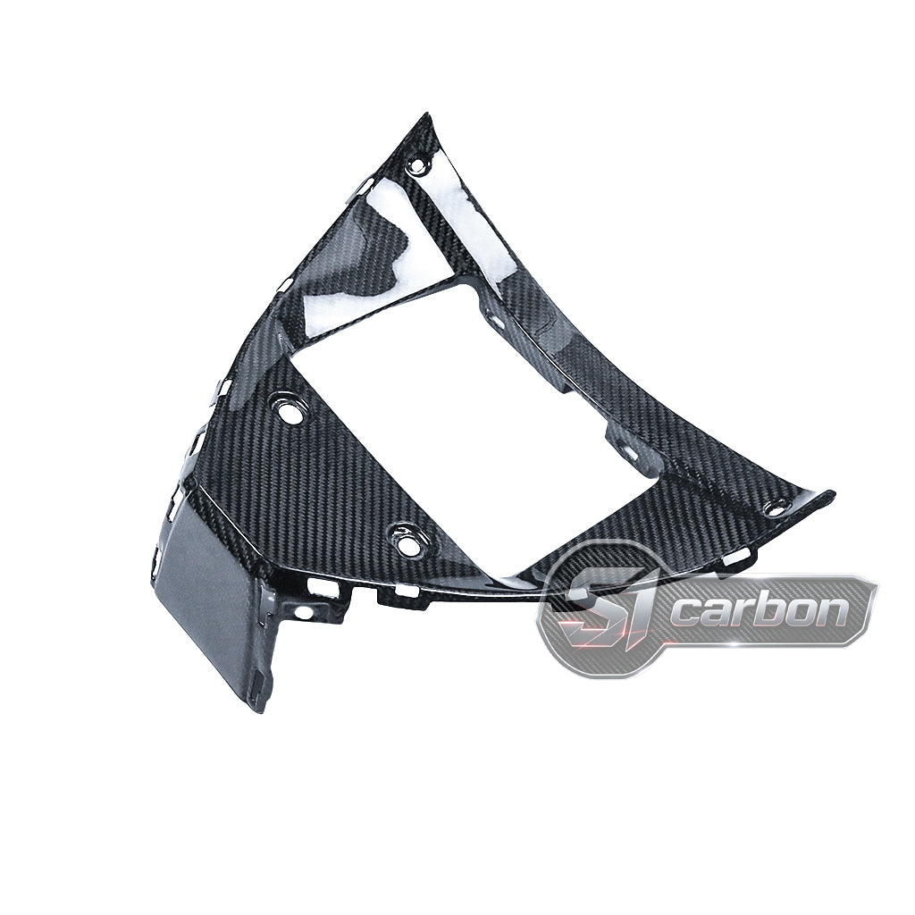 S1carbon Yamaha YZF-R1 2020-2026 Carbon Fiber V-Panel Radiator Guard – 100% Dry Carbon – product photo 6 of 6