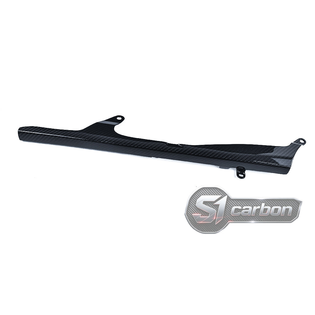 S1carbon Yamaha YZF-R6 2017-2026 Carbon Fiber Chain Guard – 100% Dry Carbon
