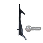 S1carbon Yamaha YZF-R6 2017-2026 Carbon Fiber Chain Guard – 100% Dry Carbon
