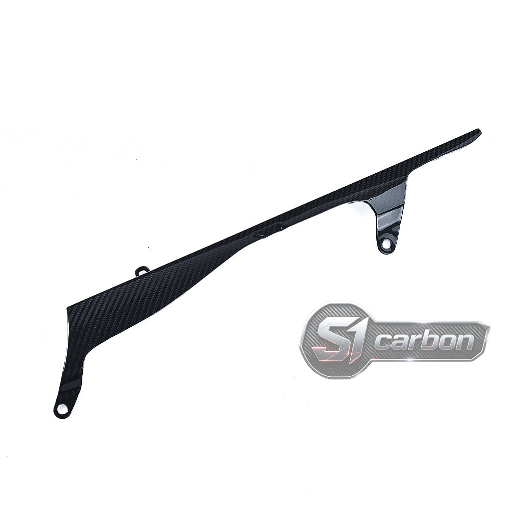 S1carbon Yamaha YZF-R6 2017-2026 Carbon Fiber Chain Guard – 100% Dry Carbon